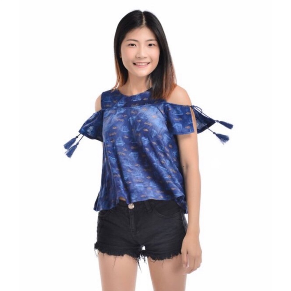 Bohemian blouse tee